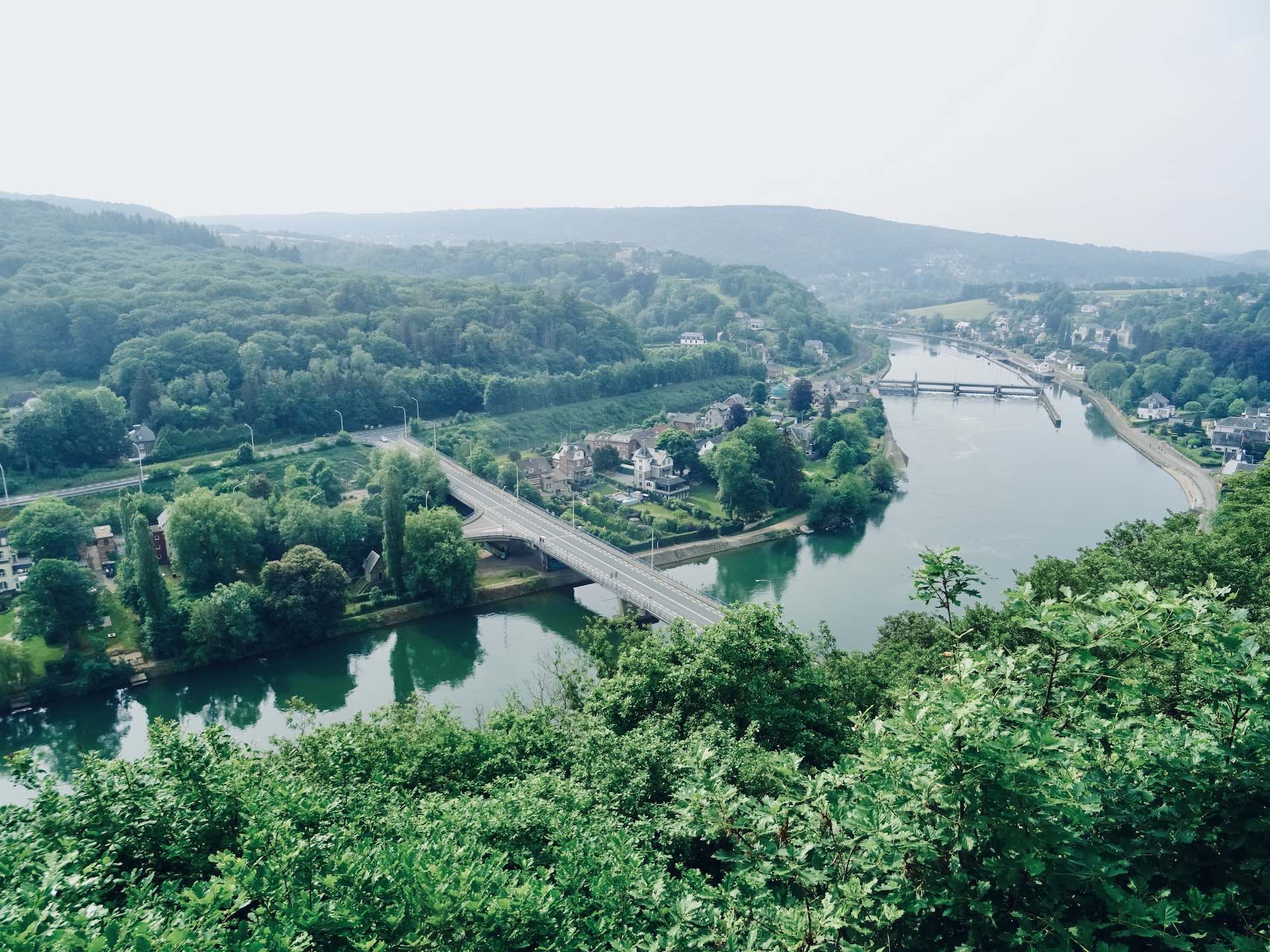 Vue sur la Meuse