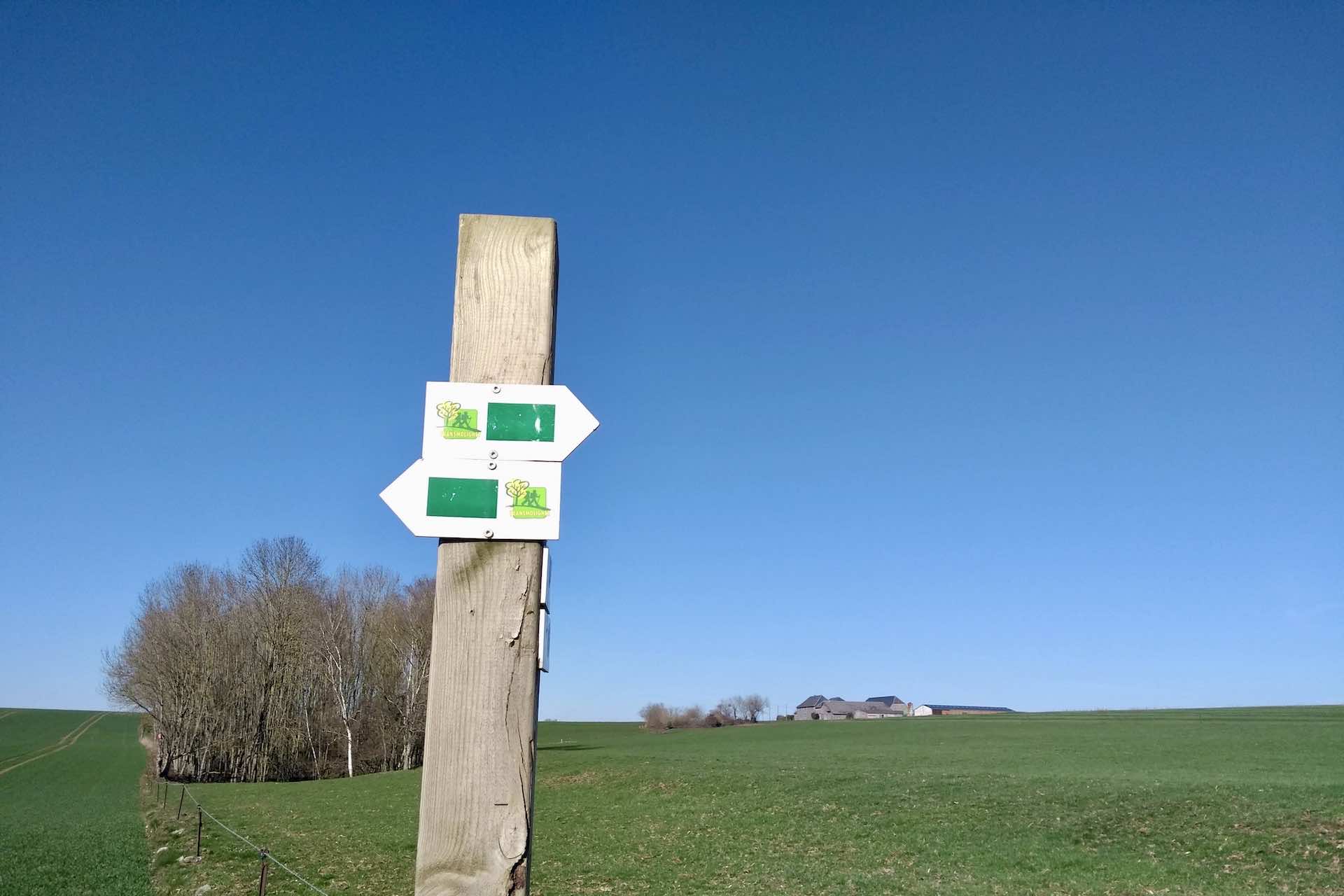 Balisage de la promenade